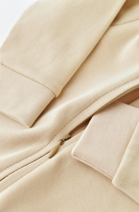 Pureopia — Organic Baby Bodysuit — Beige