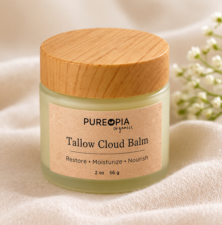 Organic Tallow + Calendula Balm