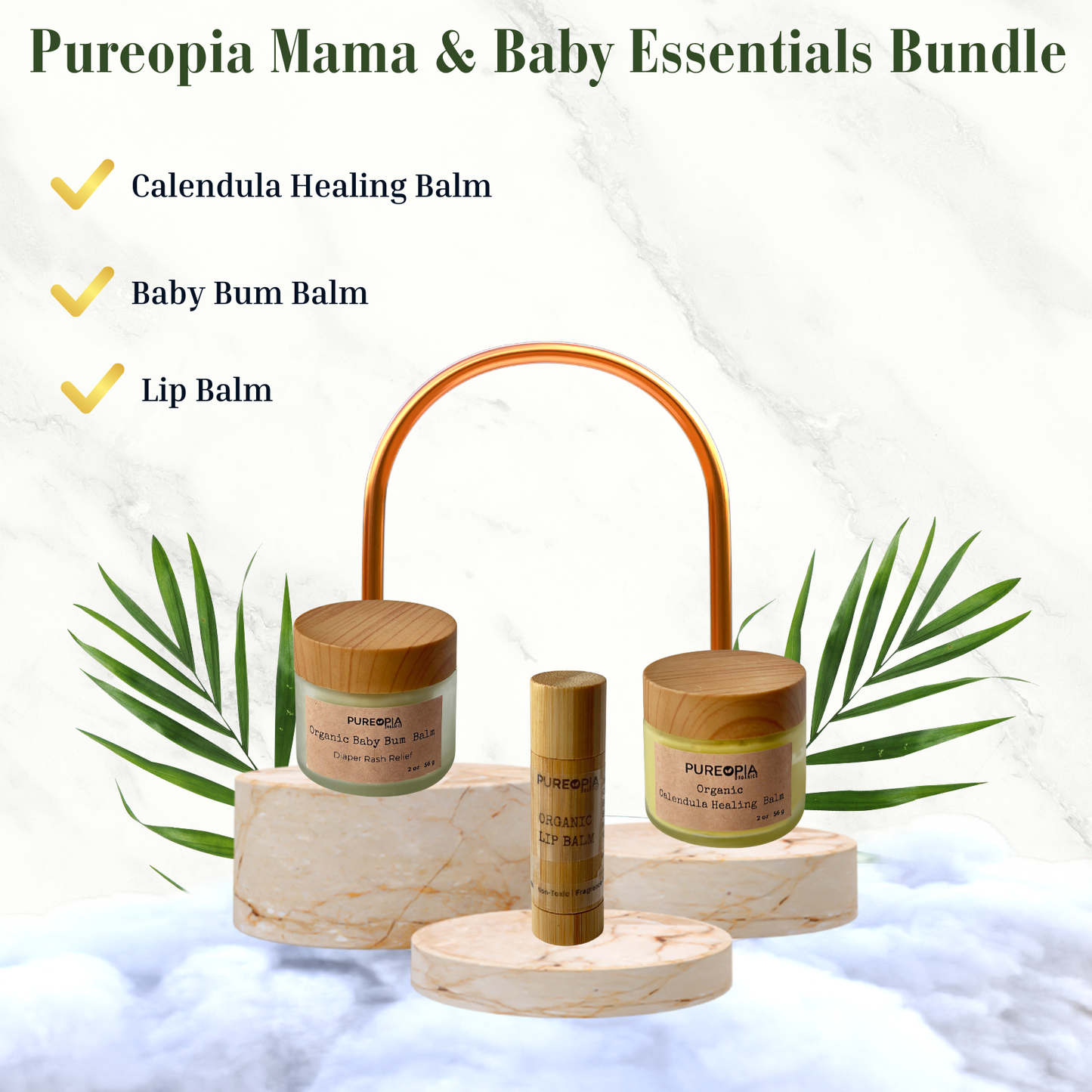 Pureopia Mama & Baby Essentials Bundle