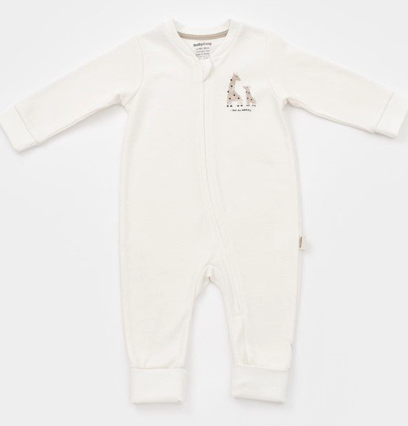 100% Organic Baby Footless Rompers