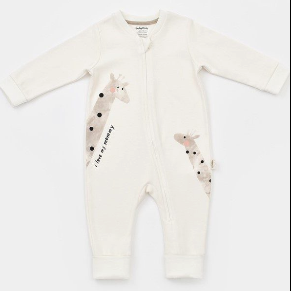 100% Organic Baby Footless Rompers